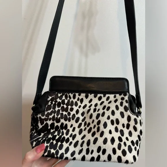 Ann Taylor Calf Hair Crossbody - Picture 7 of 13